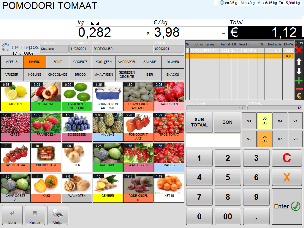ScalePOS CermePOS Fruit